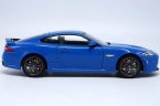 1:18 Scale Autoart Silver / Blue Diecast Jaguar XKR-S Model
