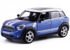 Blue 1:36 Diecast Mini Cooper S Countryman Car Toy
