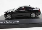 Black 1:43 Scale Diecast BMW 4 Series Coupe Model