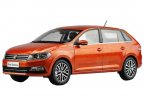 1:18 Orange / White / Brown Diecast VW Gran Santana Model