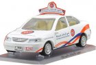 White 1:43 Scale Emirates Driving Institute Diecast Nissan Model