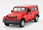 Kids Green / Red / Yellow 1:32 Diecast Jeep Wrangler Toy