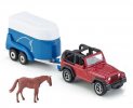 Kids Red SIKU 1651 Diecast Jeep Wrangler Toy