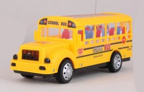1:48 Scale Yellow Full Functions R/C School Bus Toy