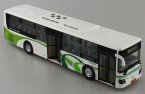White 1:50 Scale NO.36 Diecast Daewoo ShangHai City Bus Model