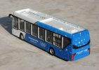 1:64 Scale Blue-White Die-Cast Beijing 2008 Olympics Bus Model