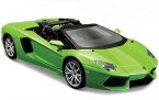Green 1:24 Scale Maisto Assembly Diecast Lamborghini Aventador