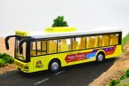 Kids White / Red / Yellow / Blue Die-Cast City Bus Toy