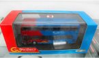 Red-Blue 1:76 Scale CMNL London Double Decker Bus Model
