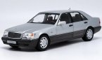 1:18 Scale Silver Diecast Mercedes Benz S600 Model