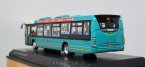 1:76 Scale Blue Scania City Bus Model