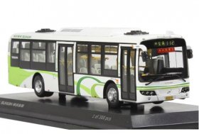 White-Green 1:76 Scale NO. 112 Sunwin ShangHai City Bus Model