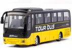 Large Scale Kids Plastics Yellow-Black R/C Coach Bus Toy