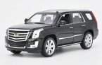 Black / White 1:24 Scale Diecast 2017 Cadillac Escalade Model