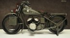 Handmade Large Scale Tinplate 1944 Harley Davidson WLA Model
