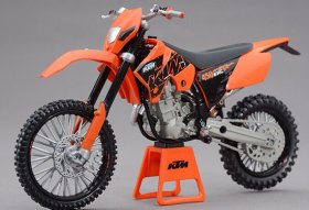 Orange 1:12 Scale NewRay Diecast KTM 450 EXC Model