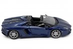 Deep Blue 1:24 Diecast Lamborghini Aventador Roadster