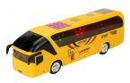 Kids Yellow / Blue Plastics Electric Tour Bus Toy