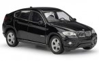 Red / Black Kids 1:36 Scale Welly Diecast BMW X6 SUV Toy