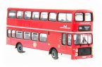 1:76 Scale NO.234 Red London Double Decker Bus Model