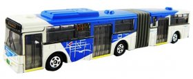 Long Size Diecast TOMICA Brand Blue-White Toy City Bus