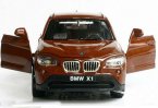 Kids 1:28 Scale Pull-Back Functions Diecast BMW X1 SUV Toy