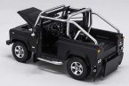1:18 Scale Black /Red /White Diecast Land Rover Defender Model