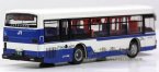 1:80 Scale Blue-White KYOSHO Die-Cast Japanese City Bus Model