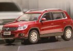 1:43 Scale Red Diecast 2012 VW Tiguan SUV Model