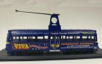 Blue 1:87 Scale Atlas Railcoach Brush 1937 Tram Model