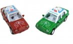 Mini Scale Red / Green Doraemon Theme Taxi Toy