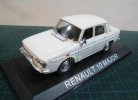 1:43 Scale White IXO Diecast Renault 10 Major Car Model