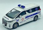1:30 Scale Shanghai Emergency Diecast Toyota Alphard MPV Model