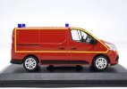 Red / White NOREV 1:43 Scale Diecast Renault Trafic Model