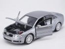 1:24 Scale Silver Maisto Diecast Audi A8 Model