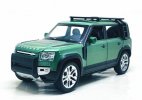 White /Black /Green 1:24 Scale Diecast Land Rover Defender Toy