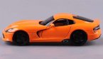 Orange 1:24 Scale Diecast 2013 Dodge SRT Viper GTS Model
