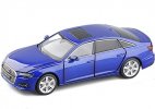 Kids White / Black / Blue 1:32 Scale Diecast Audi A6 Car Toy