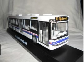 1:50 Scale White Cararama NO.12 Route Bus Model