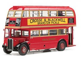 1:24 Scale Red 1946 London Double Decker Bus Model RT10
