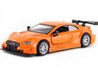 1:43 Scale Kids Orange / Black Diecast Audi RS5 DTM Toy