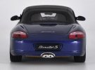 1:18 Scale Black / Blue Welly Diecast Porsche Boxster S Model
