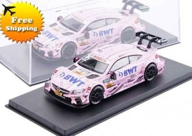 Pink 1:43 Scale NO.22 Diecast Mercedes-Benz C63 AMG DTM Toy
