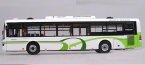 1:76 Scale White Diecast ShangHai NO.49 City Bus Model