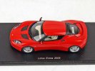 Red 1:43 Scale Diecast 2009 Lotus Evora Model