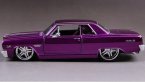 Purple 1:24 Maisto Diecast 1965 Chevrolet Malibu SS Model