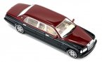 Wine Red-Black 1:43 Scale Diecast Bentley Arnage Model