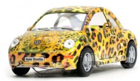 White / Black / Red /Yellow 1:36 Kids Diecast VW New Beetle Toy
