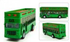 Kids Mini Green /Blue /Red /Sky Blue Die-Cast Double Decker Bus