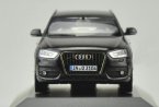 Black 1:43 Scale Diecast Audi Q3 SUV Model